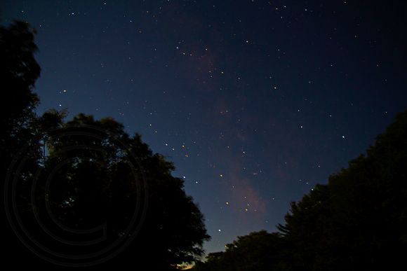 Milky Way along Crawford Notch, NH