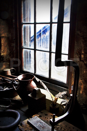 New England Colonial Blacksmith Shop